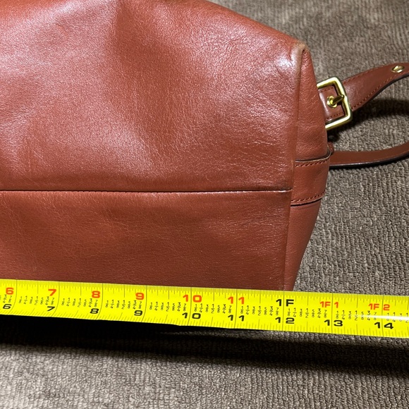 Coach Molly East West Leather Satchel - Picture 8 of 14